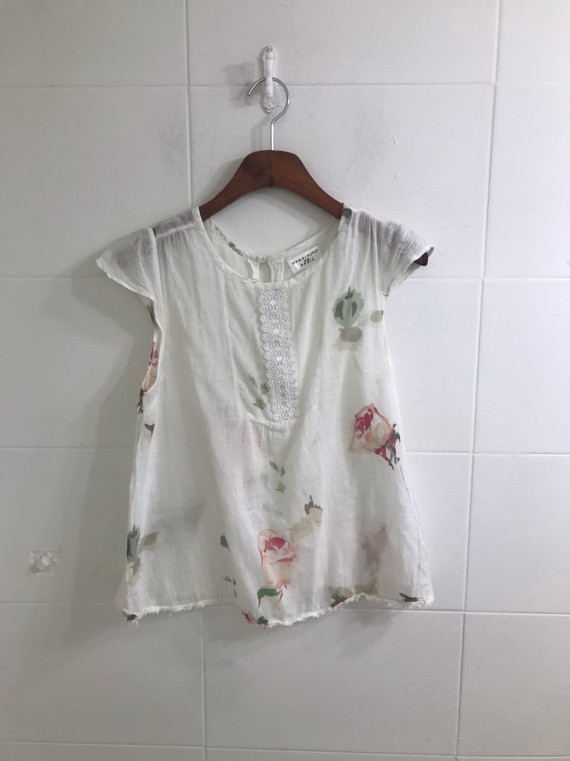 베이지 플라워 하구미 모리걸 소녀 코디세트 상품이미지6