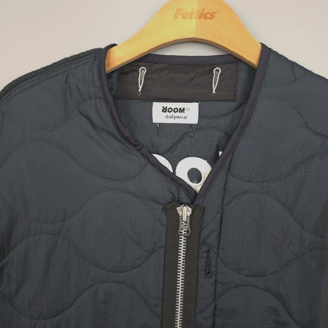 다즈니룸 ROOM M-65 스타일 퀄팅 자켓 네이비 SIZE 1 상품이미지4