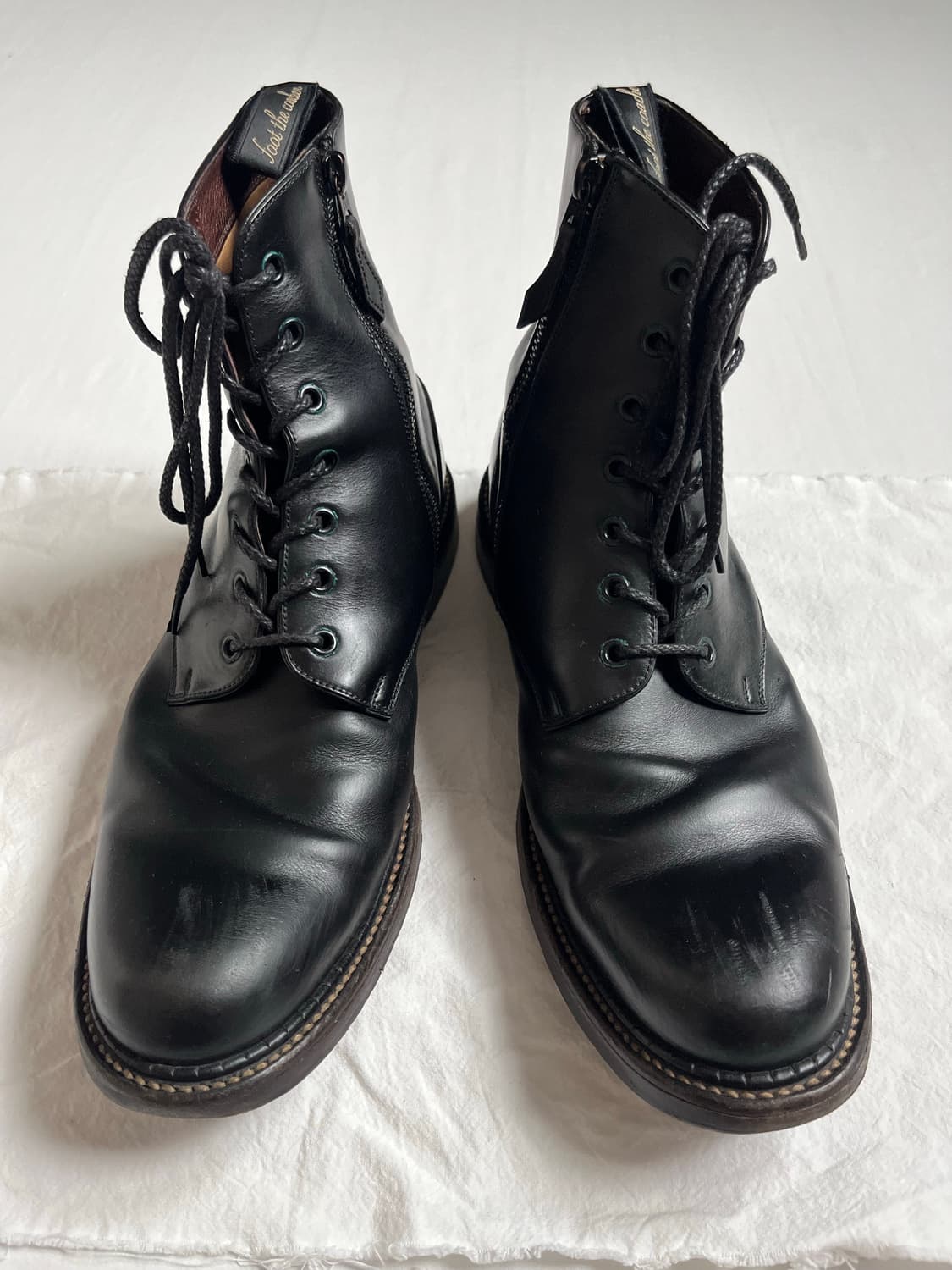 Foot The Coacher Zip Up Plain Boots 상품이미지2