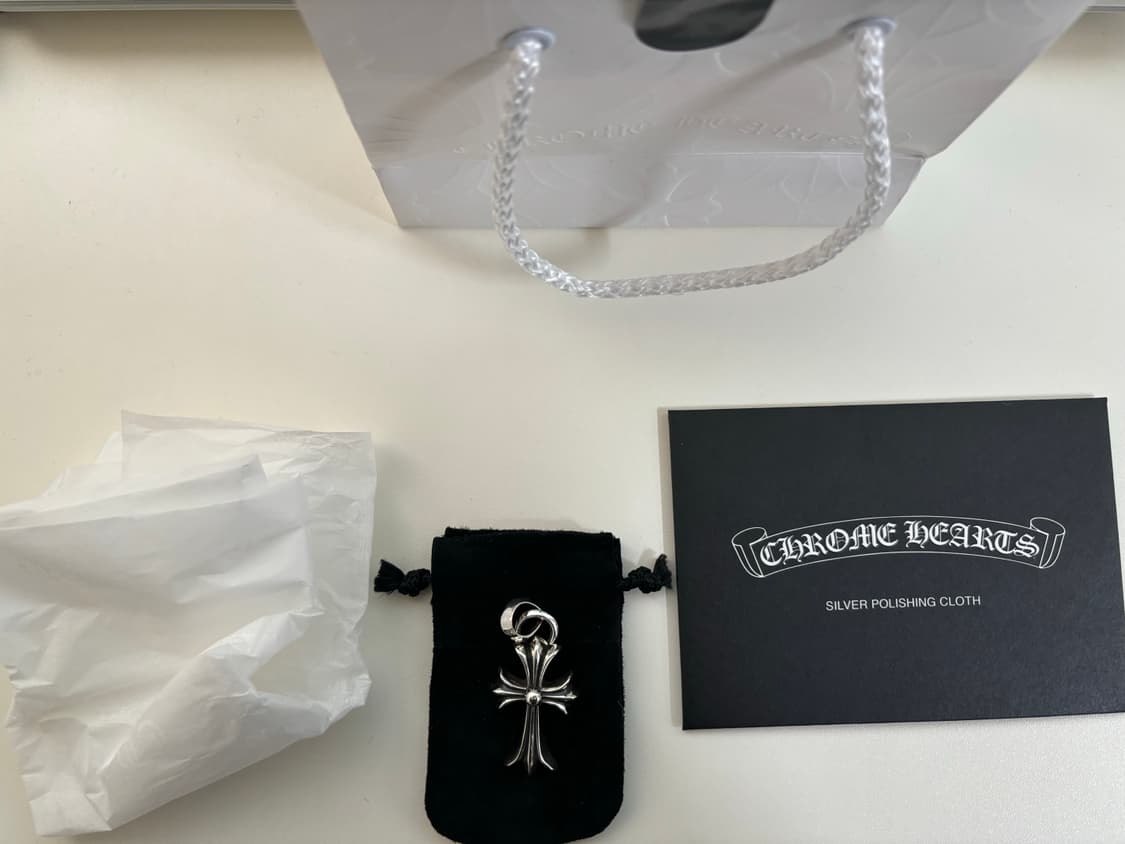 [S] 크롬하츠 스몰 크로스 베일 팬던트 새상품 상품이미지1