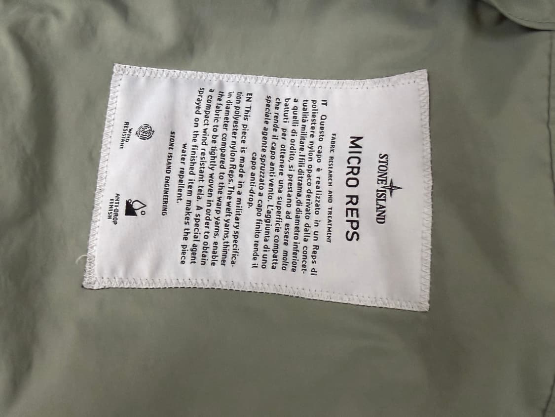 스톤아일랜드 마이크로랩스 후드자켓 XL 상품이미지5