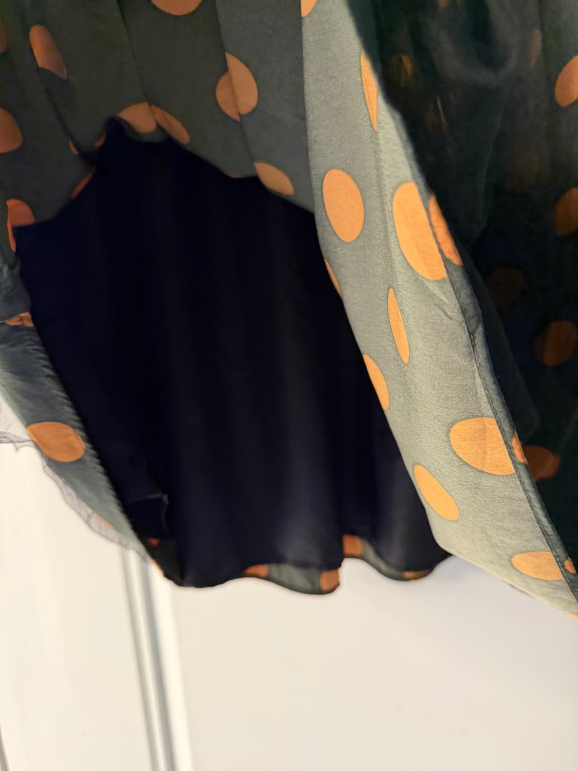 일본빈티지 빅도트 샤스커트 상품이미지9