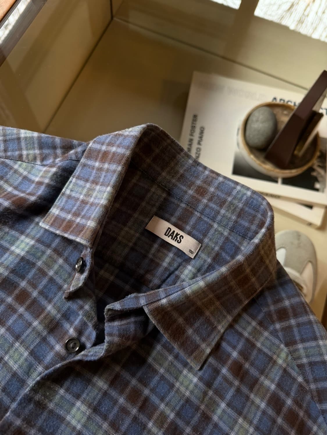 DAKS 닥스 플란넬 셔츠 100 상품이미지9