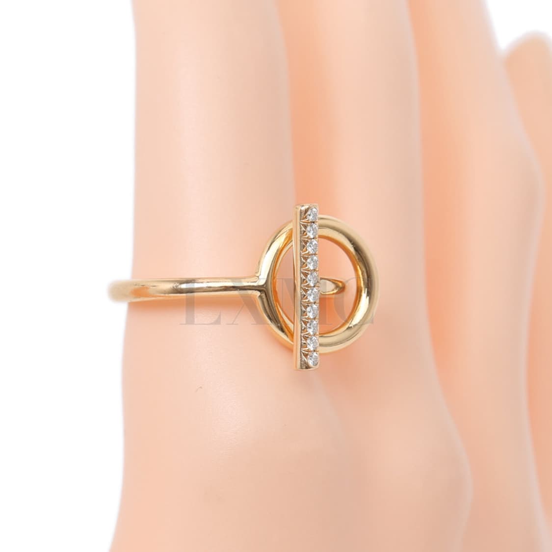 에르메스 에샤페 샹달 다이아 반지 Echappee 로즈골드링 54호 상품이미지9