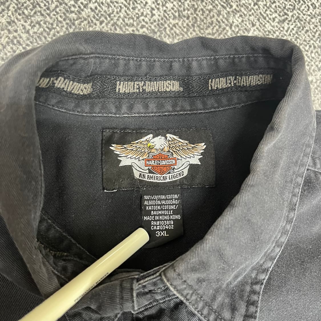 <할리데이비슨 워크 셔츠> No.1291 상품이미지8
