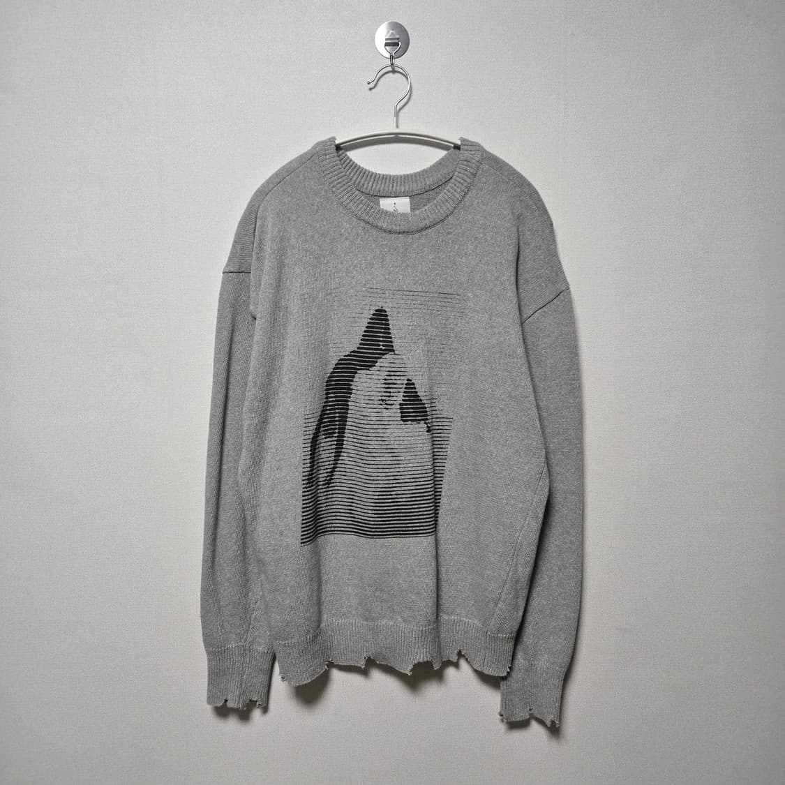 나체 데미지 니트 / 여성 니트/ 남성 니트  상품이미지2