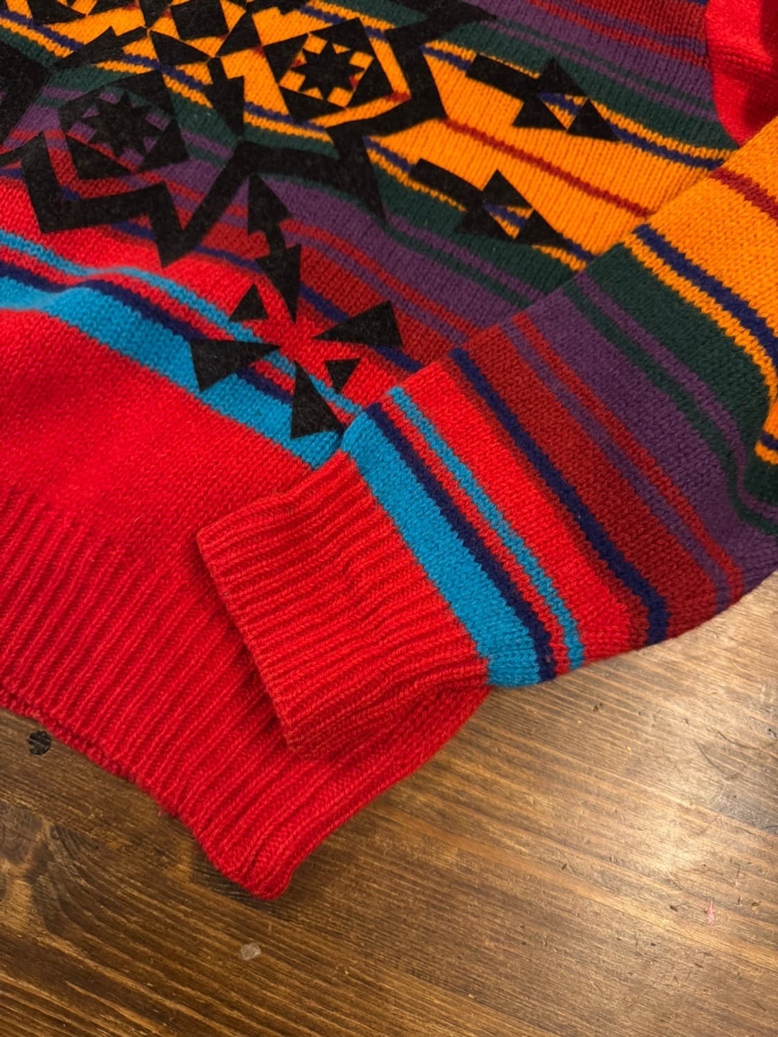 베네통 나바호 램스울 니트 100~105 상품이미지10