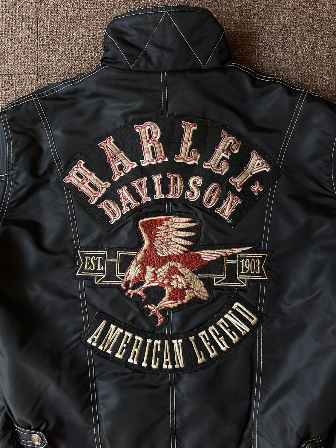 Harley Davidson 빅 이글 봄버 상품이미지10