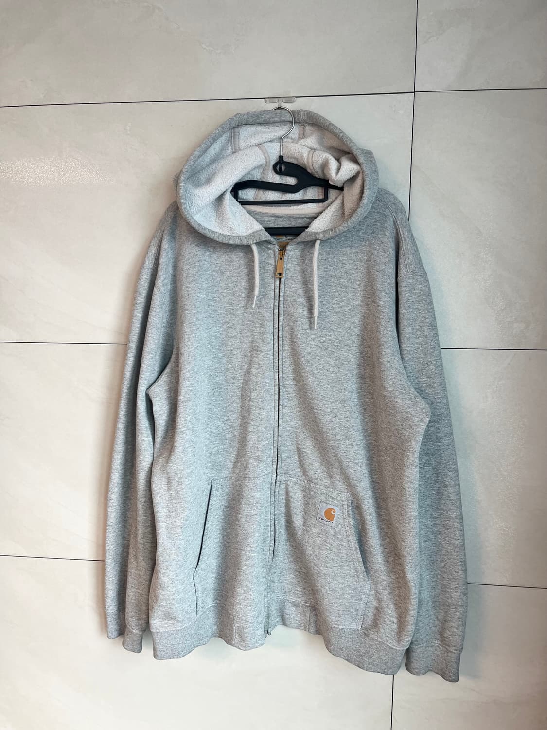 칼하트 후드집업 그레이 (L size)  상품이미지3