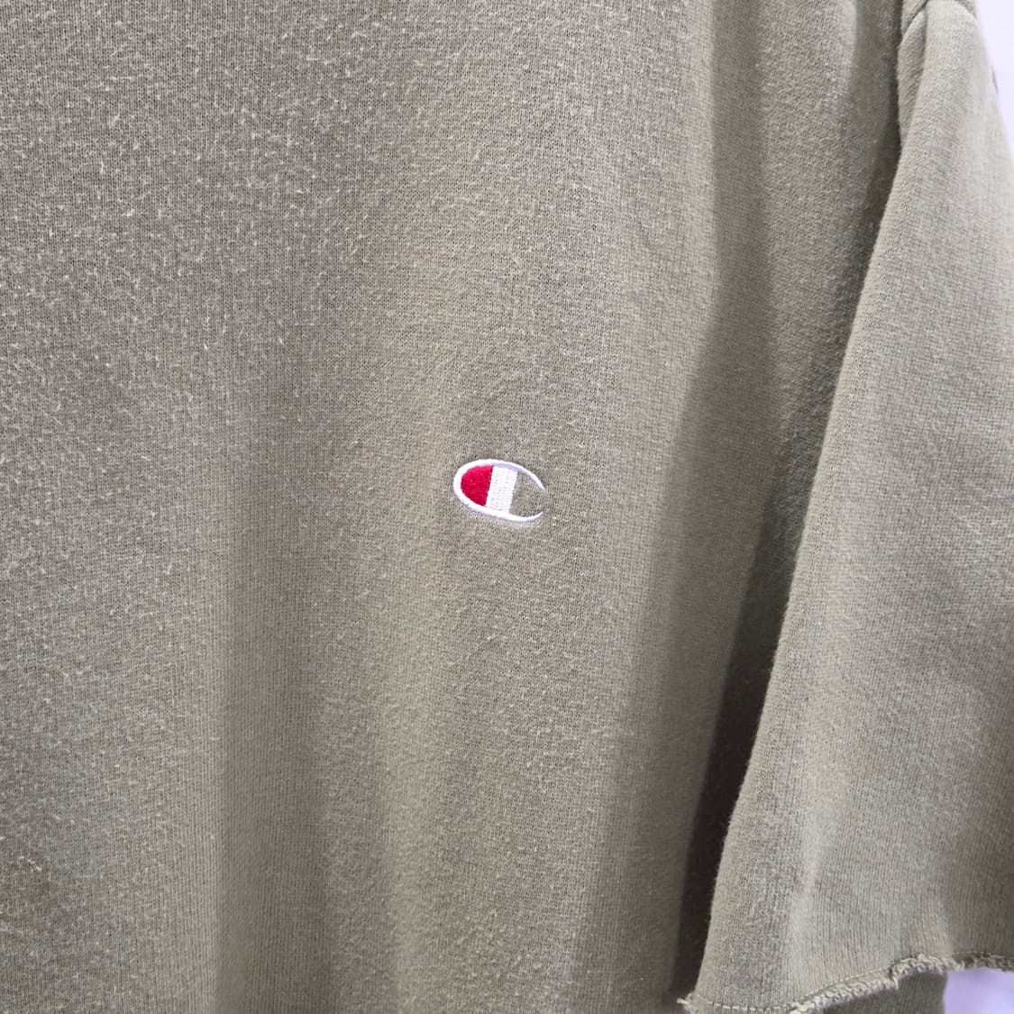챔피온 스몰로고 자수 티셔츠 XS 상품이미지2