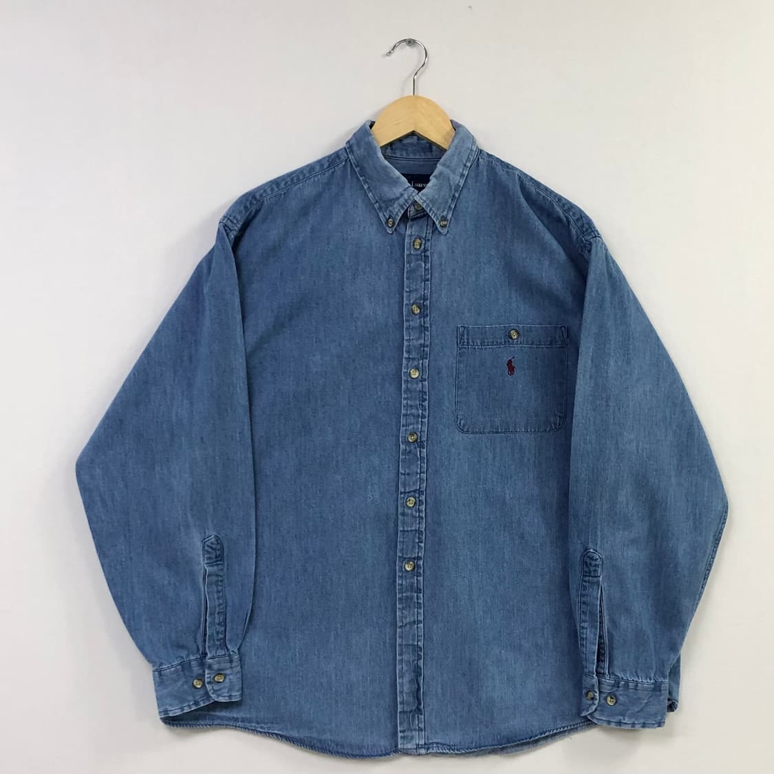 XL 폴로 데님 셔츠 상품이미지2