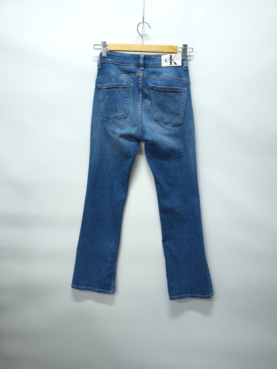 캘빈클라인 여성 하이라이즈 슬림 부츠컷 데님 (24) 상품이미지6