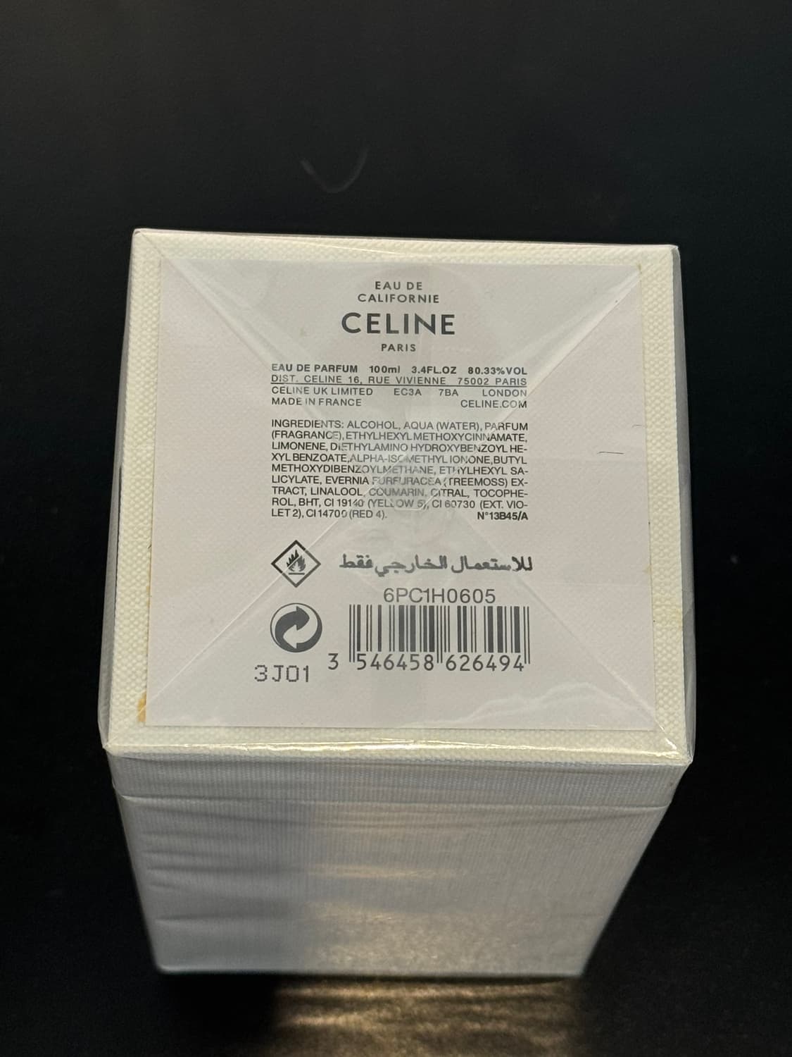 셀린 오드 캘리포니아 100ml 향수 판매 상품이미지3