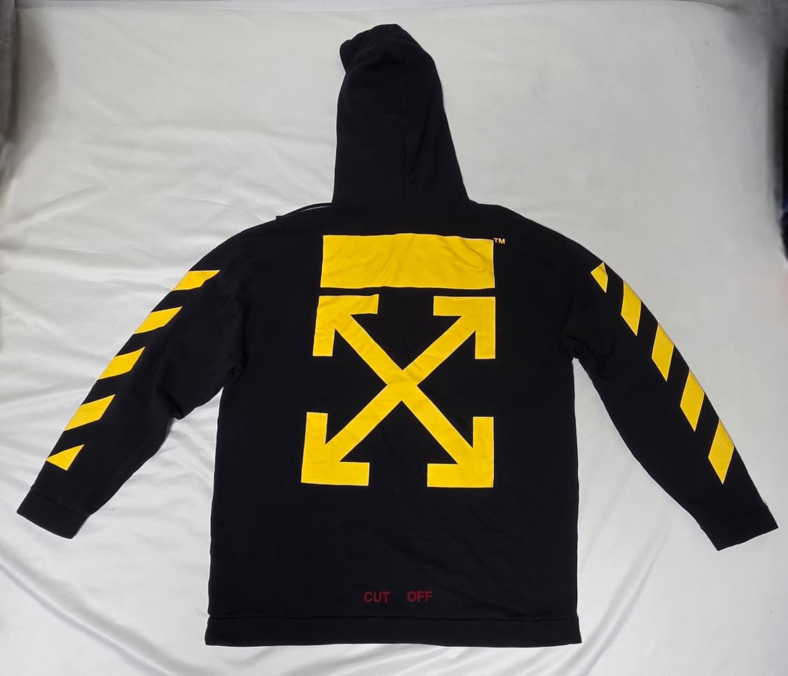 오프화이트 카라바지오 디아그 애로우 오버 후드 S 가단 62cm 상품이미지2