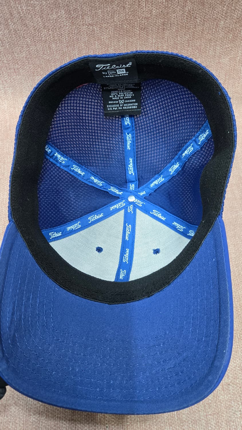 [정품] 타이틀리스트 x 뉴에라 콜라보 메쉬캡 (L-XL) 블루 상품이미지6