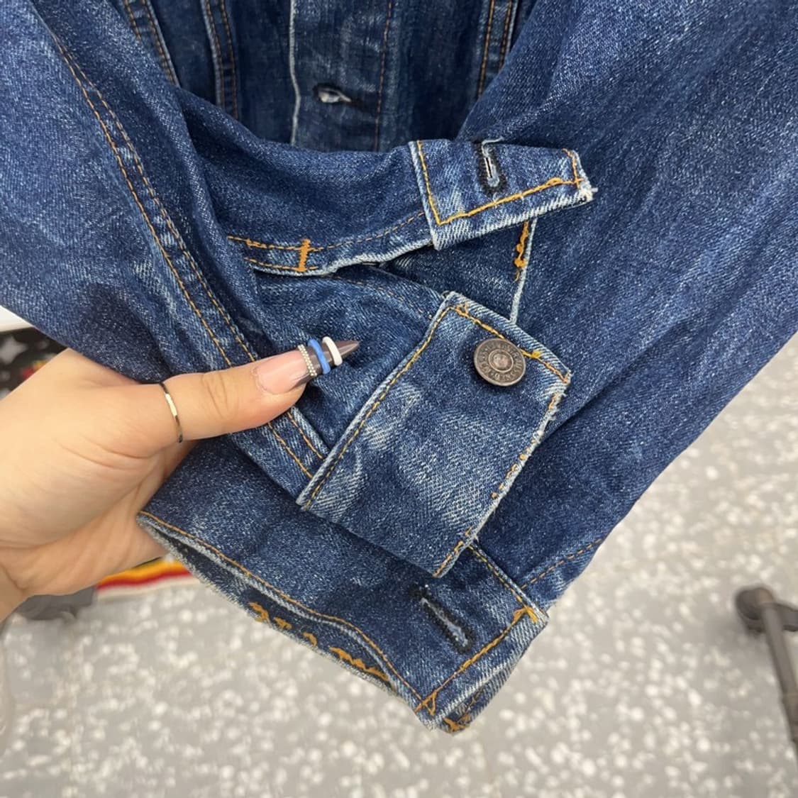 리바이스 빈티지 트러커 데님 워크 자켓 90 C07938 상품이미지7