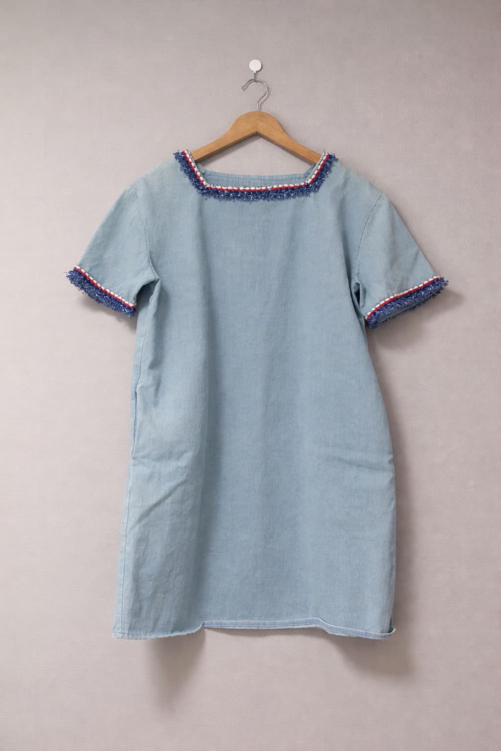 에고이스트 스퀘어 넥 연청원피스 상품이미지2