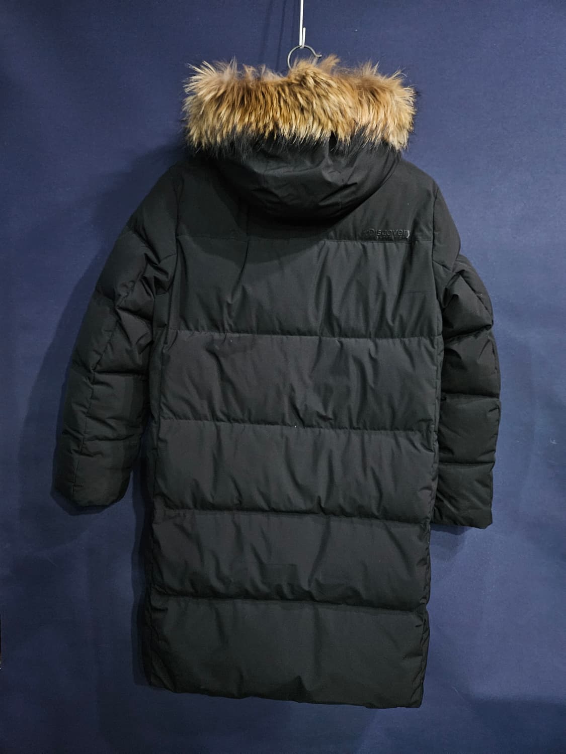디스커버리 블랙컬러 남성 100 구스다운 롱패딩  상품이미지2