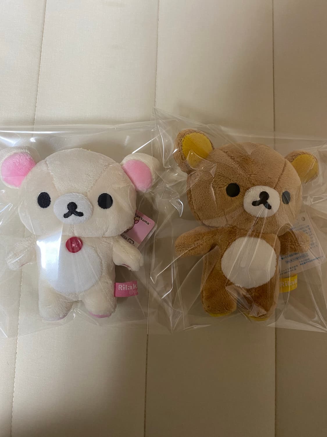 리락쿠마 그리고 코리락쿠마 키링 인형 상품이미지1