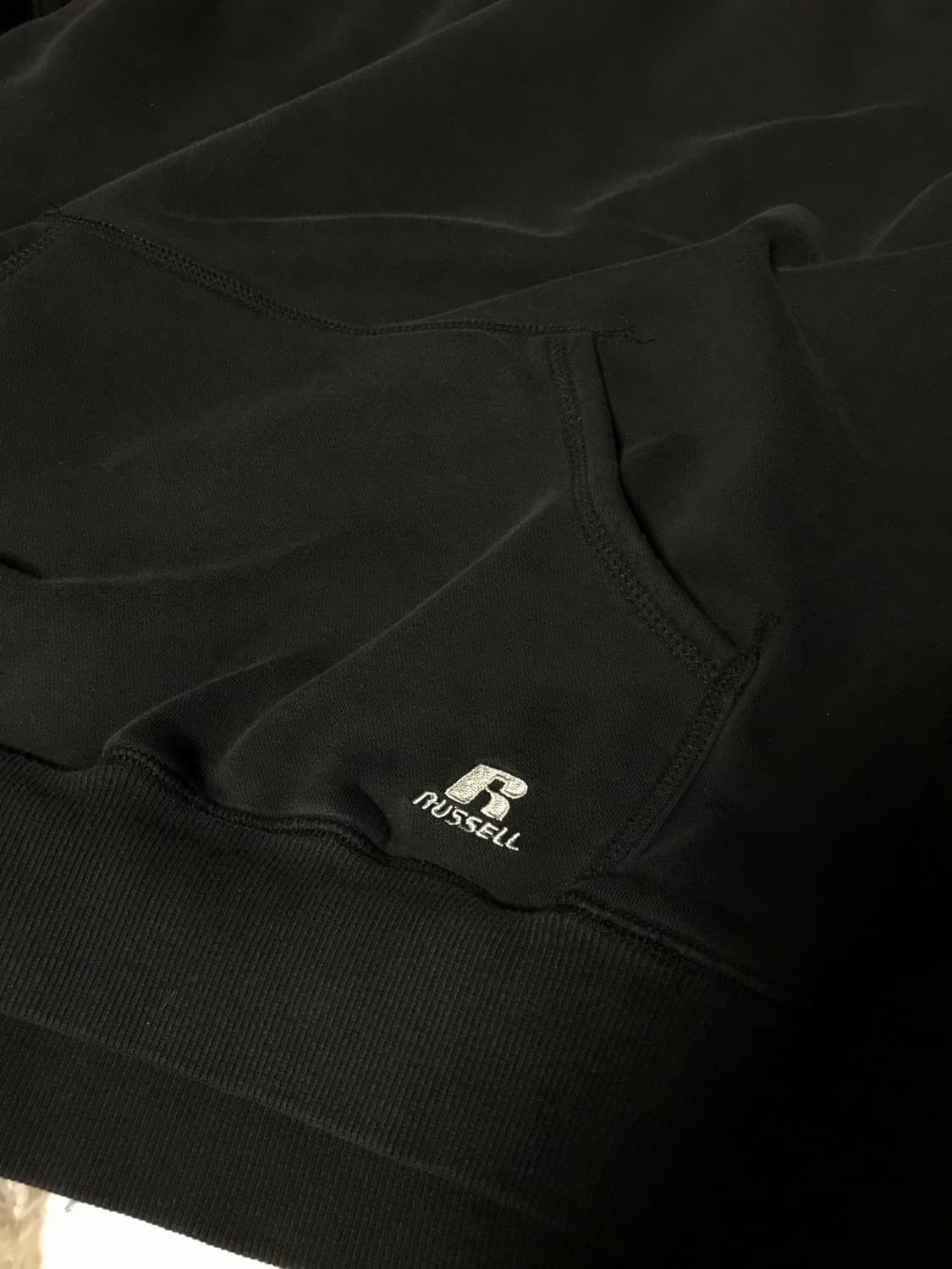 러셀 빈티지 후드티 블랙 Russell vintage hoodie 상품이미지7