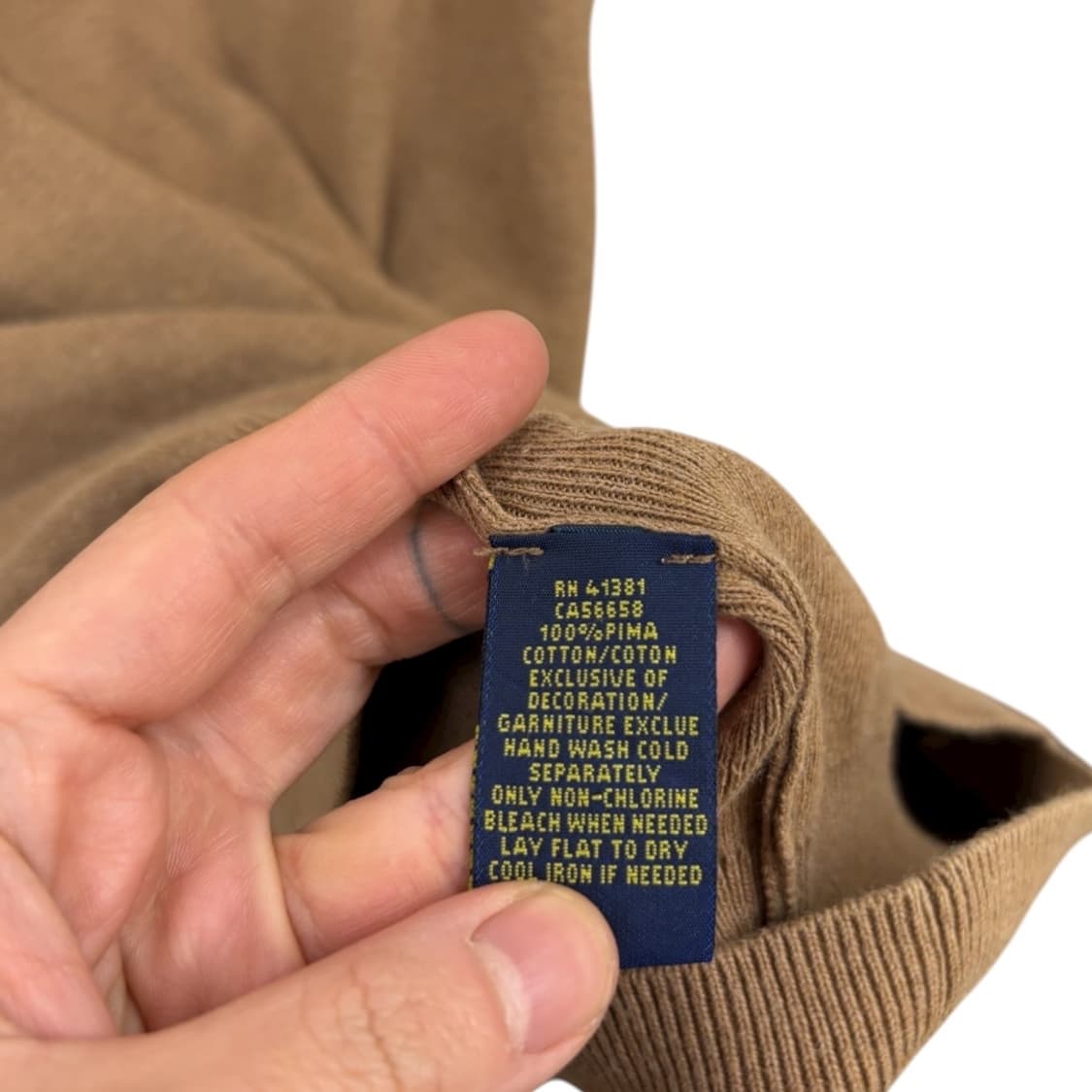 폴로랄프로렌 울 니트 베스트 상품이미지5