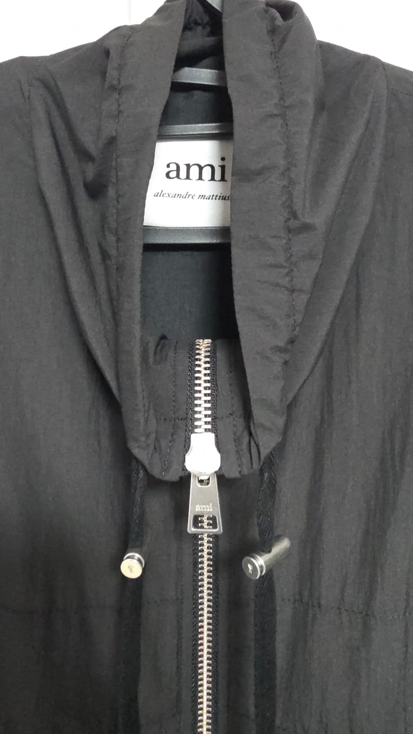 아미 AMI 블랙 바람막이 자켓 XXL (내용확인 필) 상품이미지6