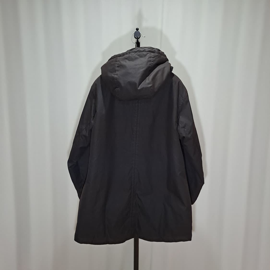 (여성 택포) 바버 양털 왁스 후드 자켓 EU42 B594 상품이미지4