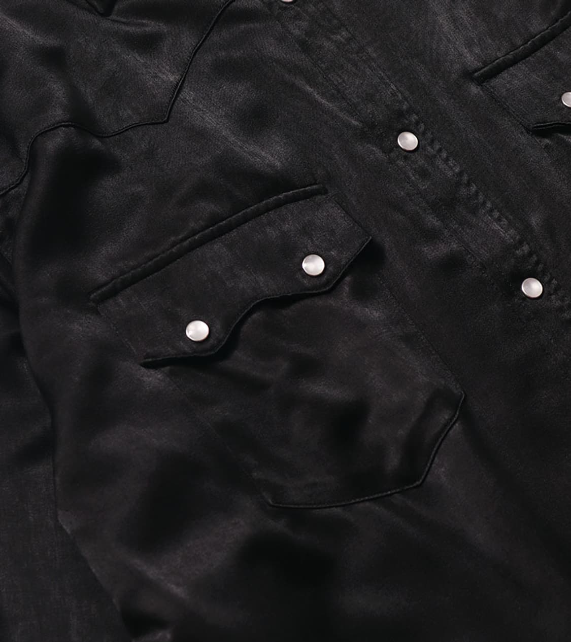 BEAMS BOY - 25FW SATIN WESTERN SHIRT 상품이미지8