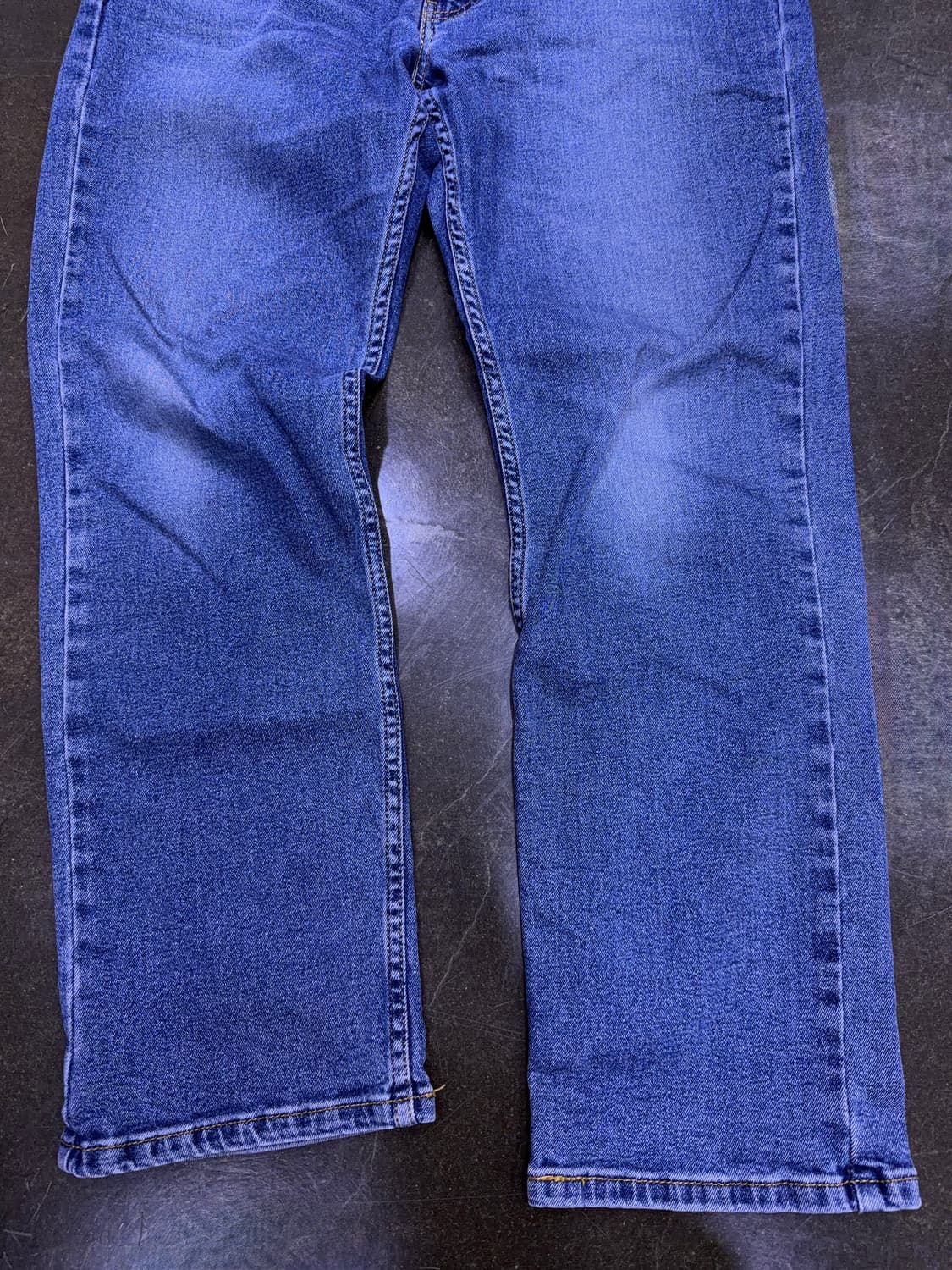 리바이스 514 스트레이트핏 중청 워싱 블루 데님팬츠 34 상품이미지5