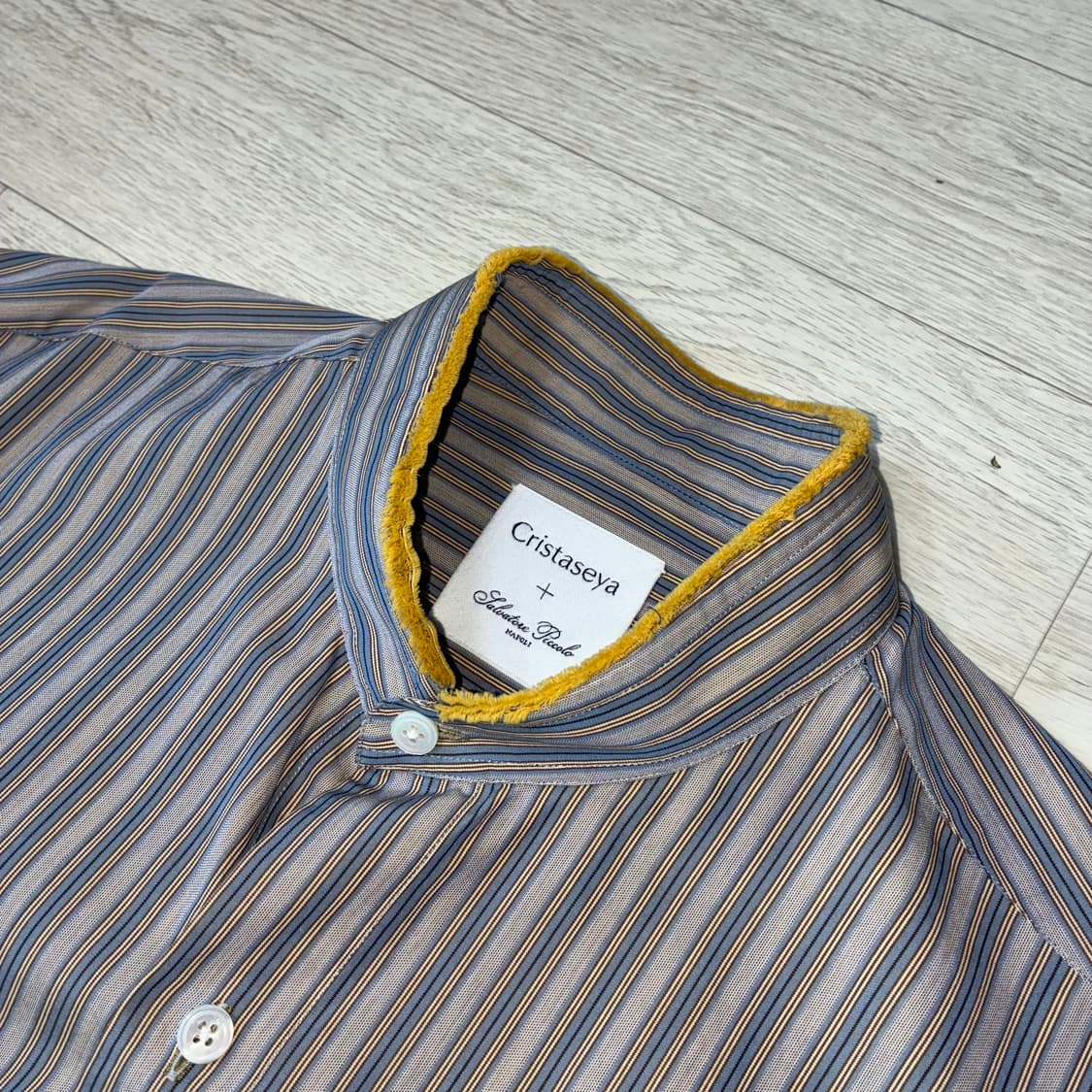 [M] 크리스타세야 핸드메이드 프린지 마오 셔츠 상품이미지2