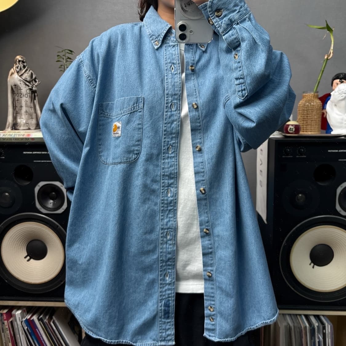 칼하트데님셔츠 상품이미지1