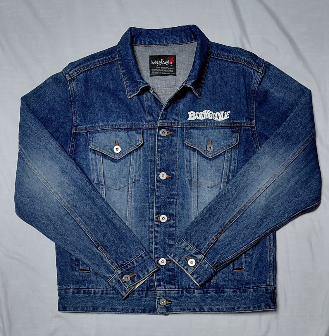 [M] 바디글로브 빈티지 캘리포니아 빅로고 데님 자켓 상품이미지2