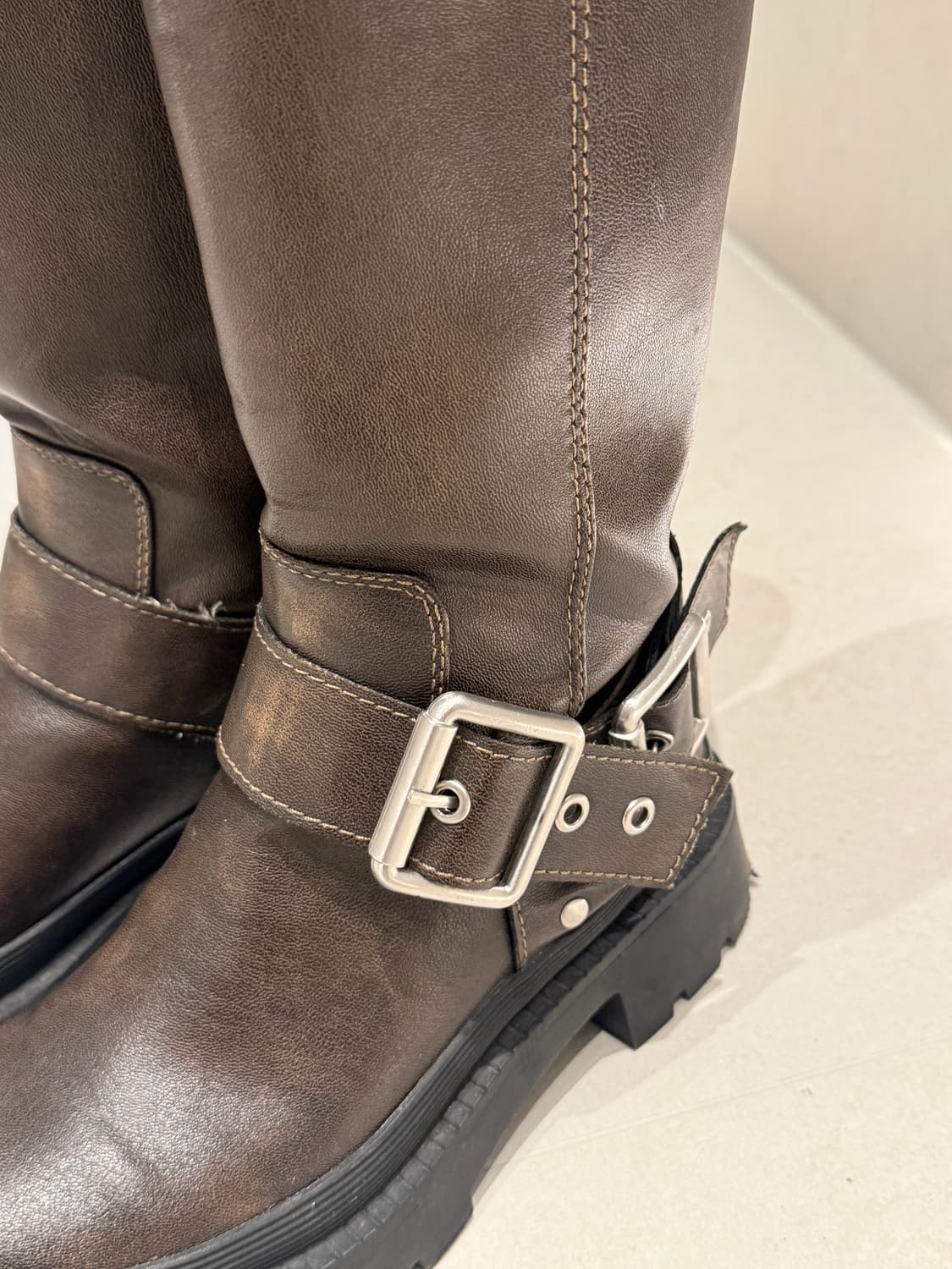 자라 웨스턴 버클 부츠 36 상품이미지1