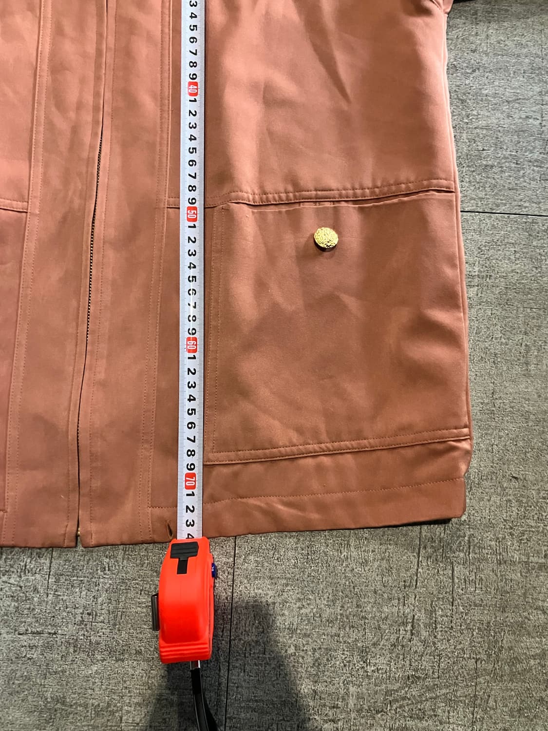 일본빈티지 Tarhion 올드스쿨아메카지 혁오풍 봄버사파리자켓 상품이미지3