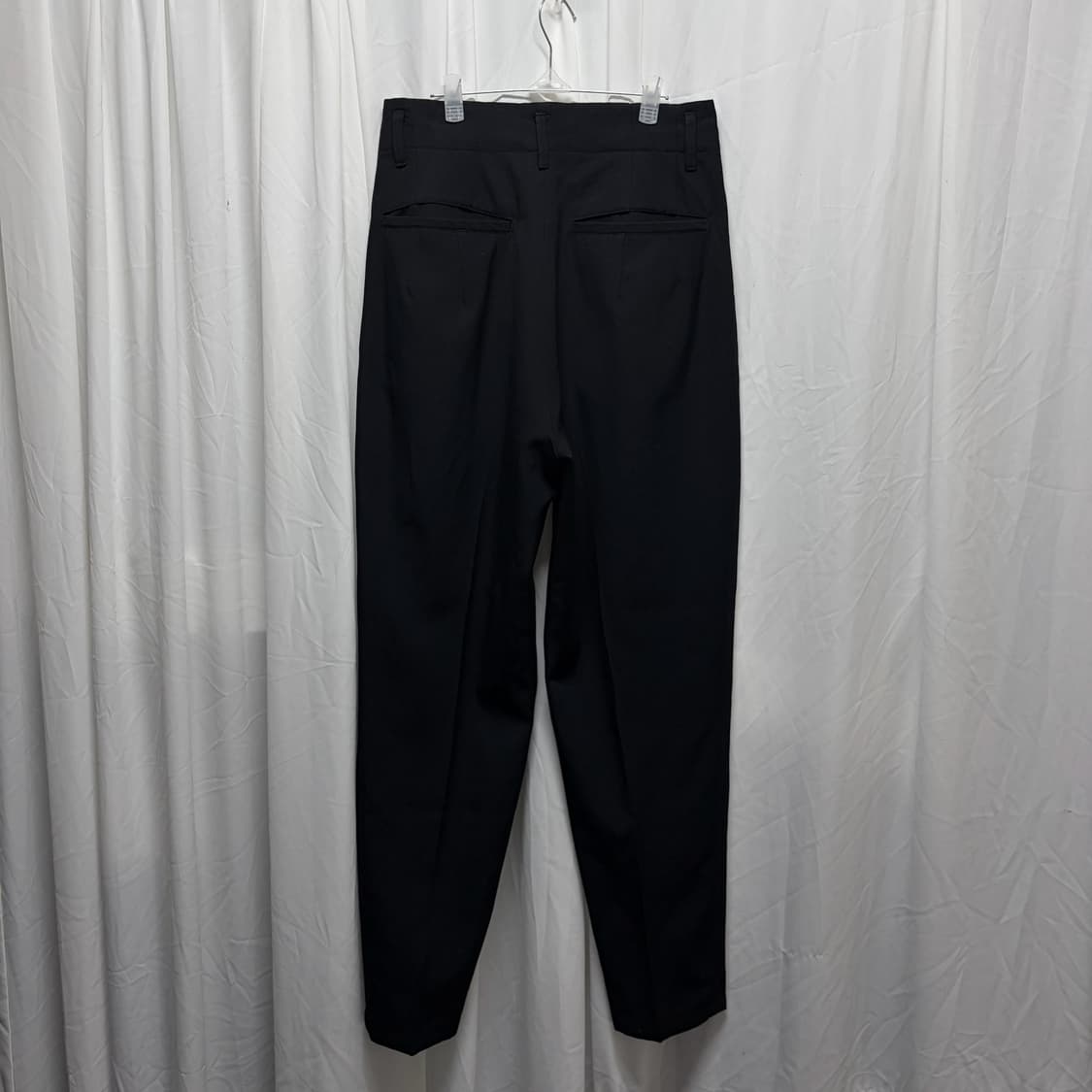 요지야마모토 Workshop 울 턱 팬츠 상품이미지2