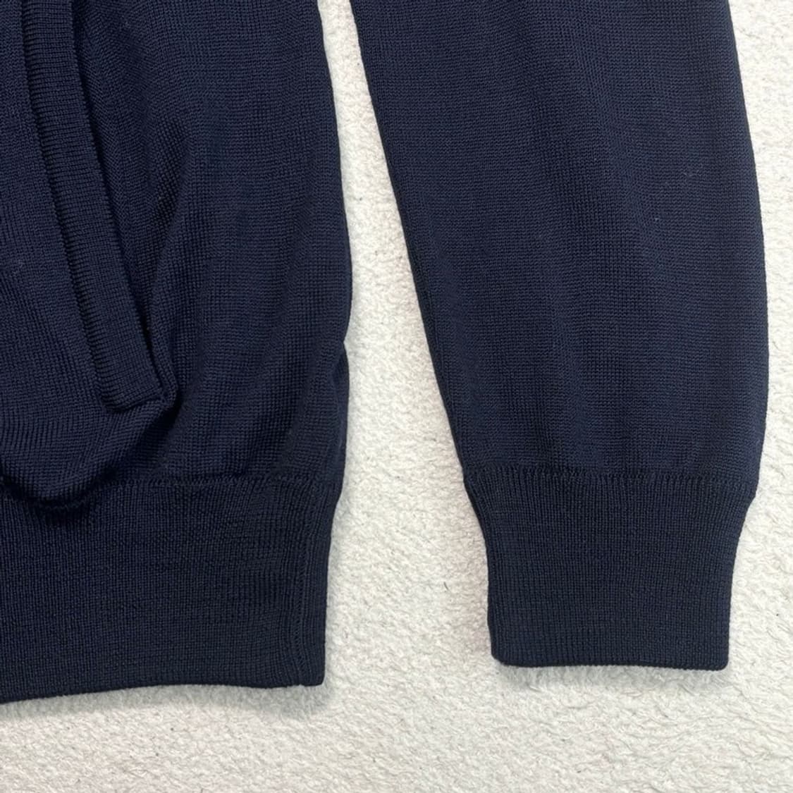 ZANONE 하프 집업 니트 네이비 52 상품이미지2