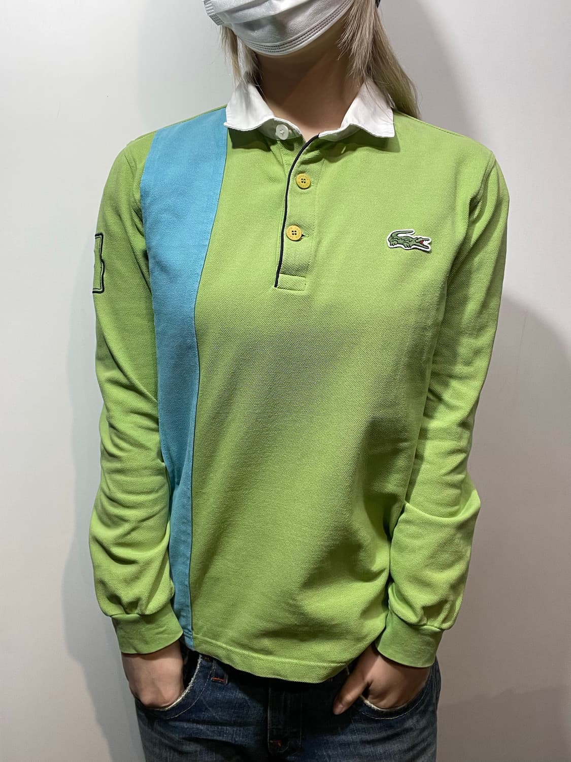 라코스테 배색 럭비 카라티 상품이미지1