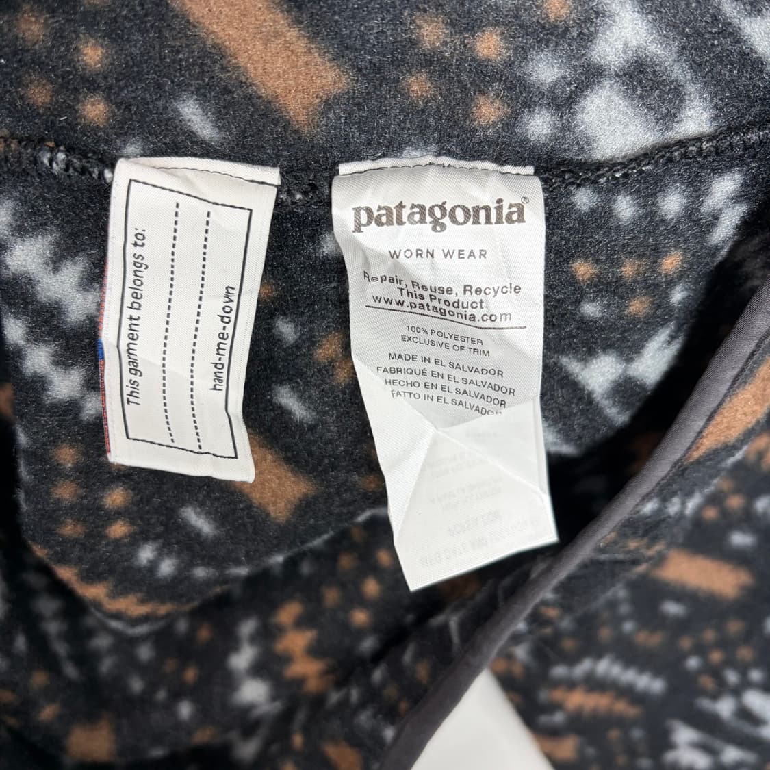 파티고니아 후리스 플리스 신칠라 스냅티셔츠 상품이미지6