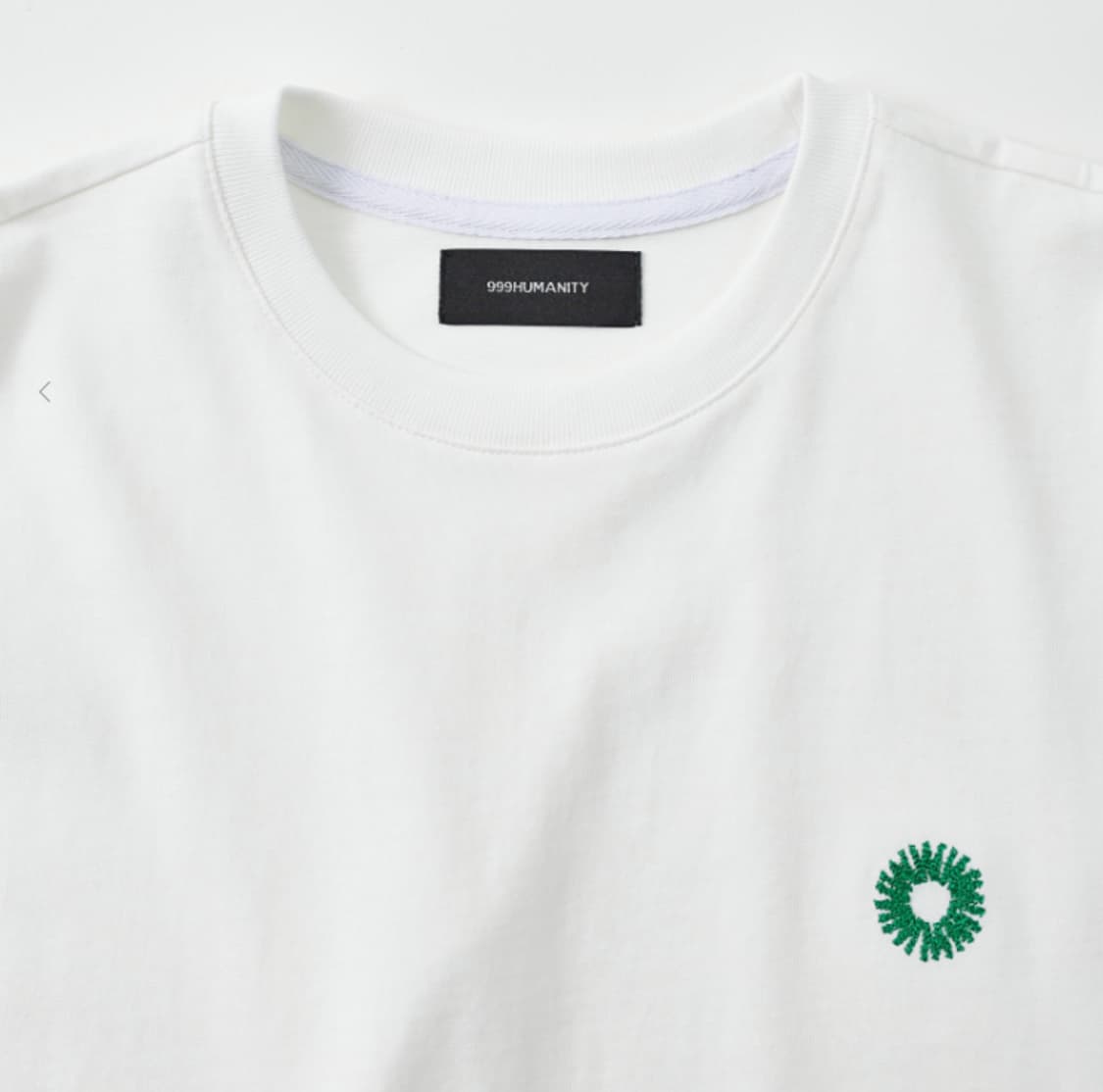 999휴머니티 반팔 오프화이트 2(M)사이즈 상품이미지3