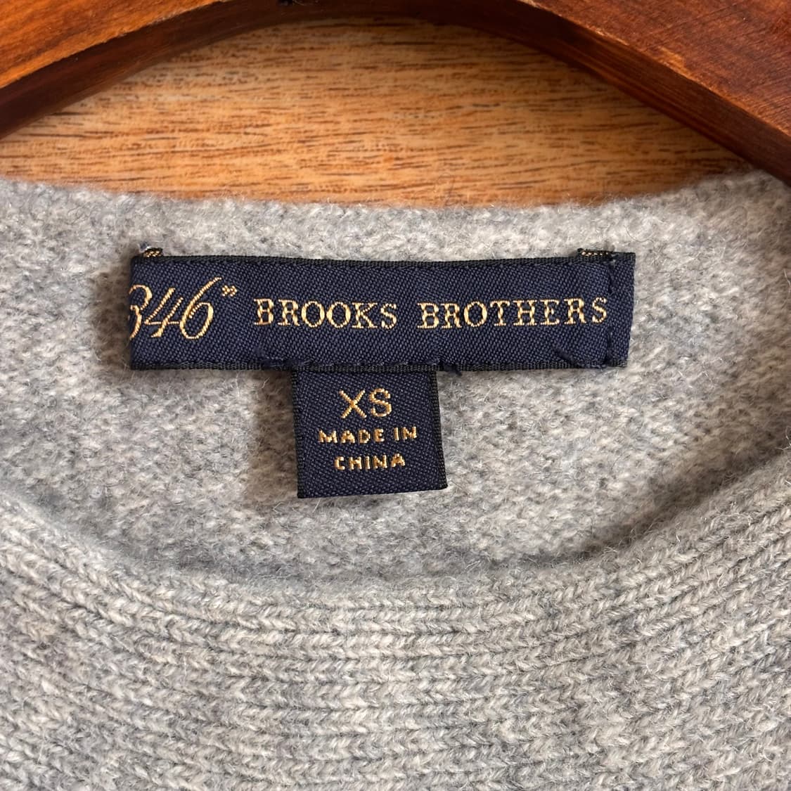 브룩스브라더스 그레이 니트 여성 XS 주니어 키즈  상품이미지2