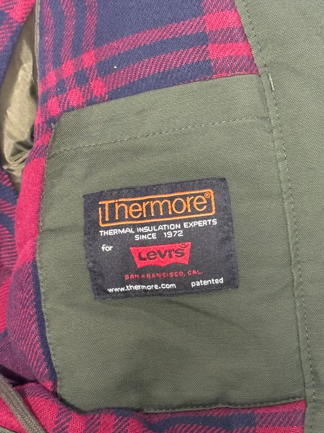 리바이스 덕 다운 시어링 야상 파카 상품이미지4