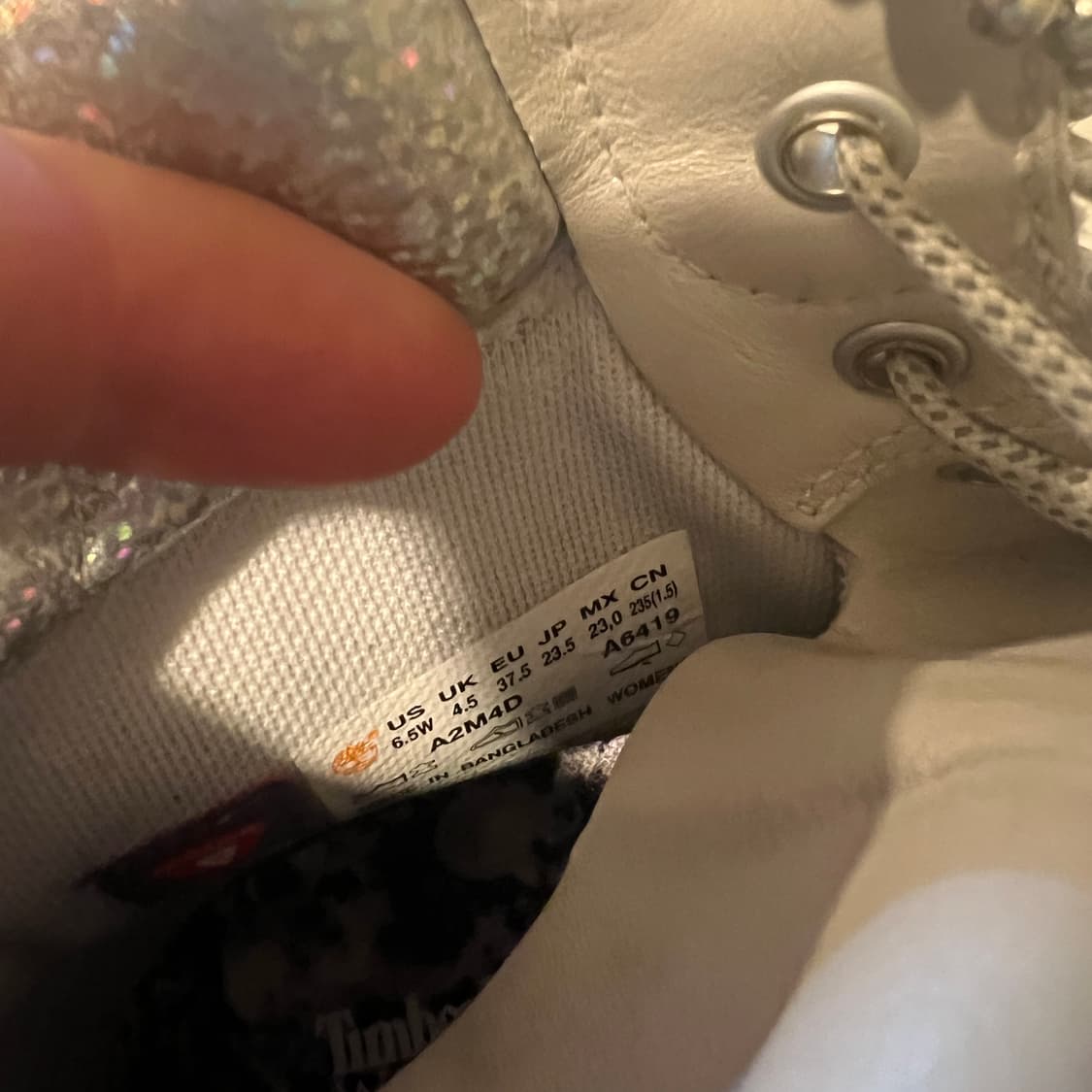 팀버랜드 헤리티지 6인치 라이트 그레이 실버 상품이미지7