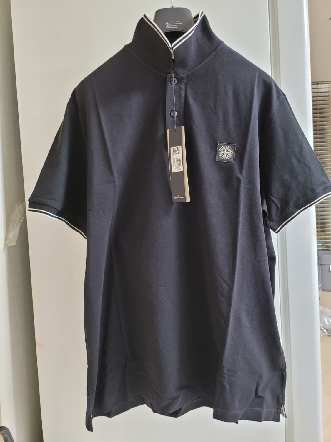 🧭 [새상품] 스톤아일랜드 로고 패치 슬림핏 피케 폴로 (XXL, 3X 상품이미지1