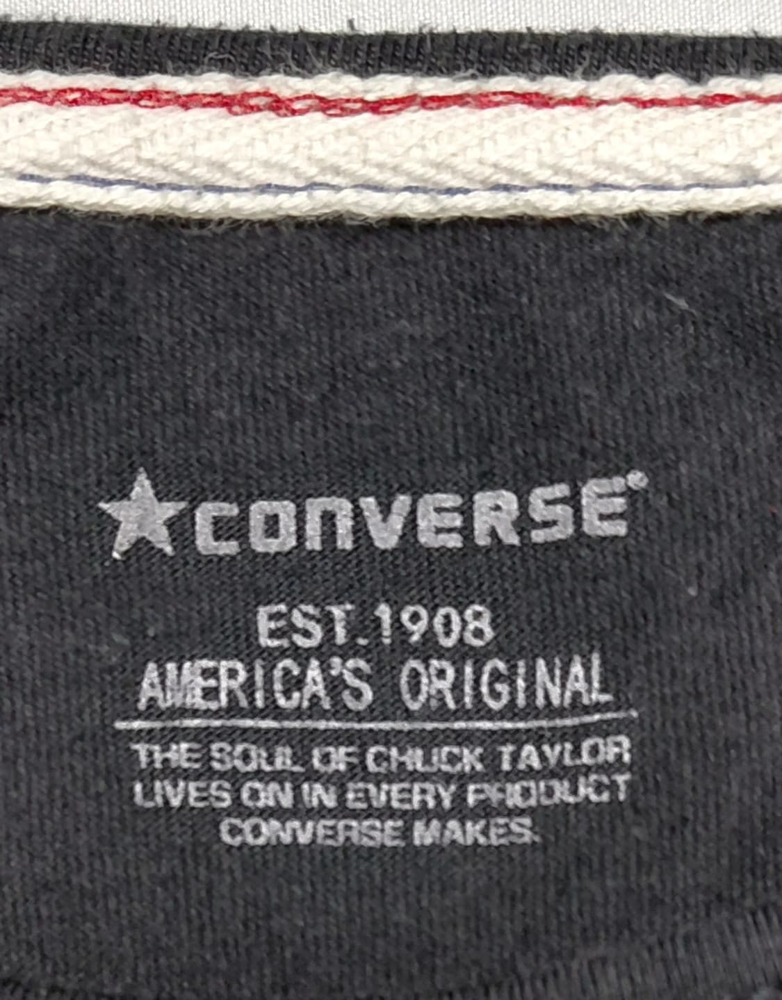 [LL] 컨버스 사이드 셔링 디테일 그래픽 티셔츠 (일본판 정품) 상품이미지8