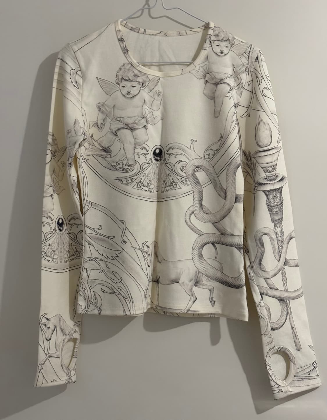 코스모스 cosmoss 프린트 티셔츠 상품이미지4