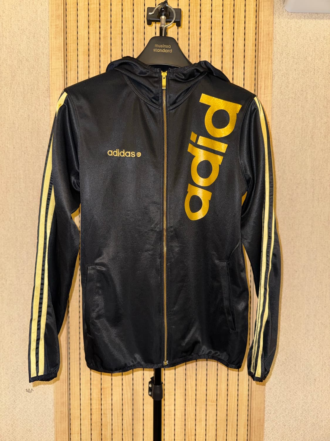 아디다스 빈티지 후드 져지 상품이미지1