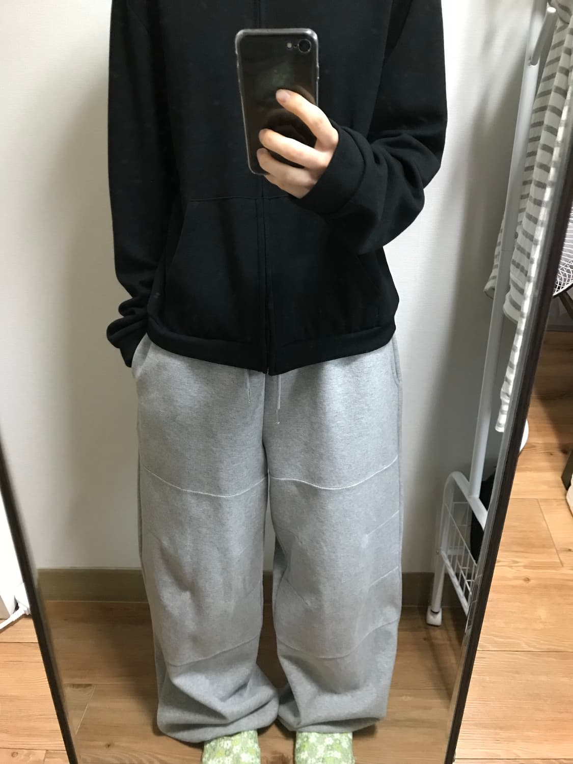 그레이 스웻팬츠 상품이미지1