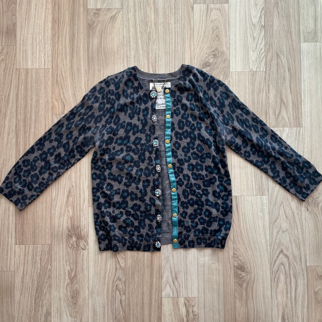 muveil 뮤베르 뮤베일 레오파드 가디건 호피 상품이미지3