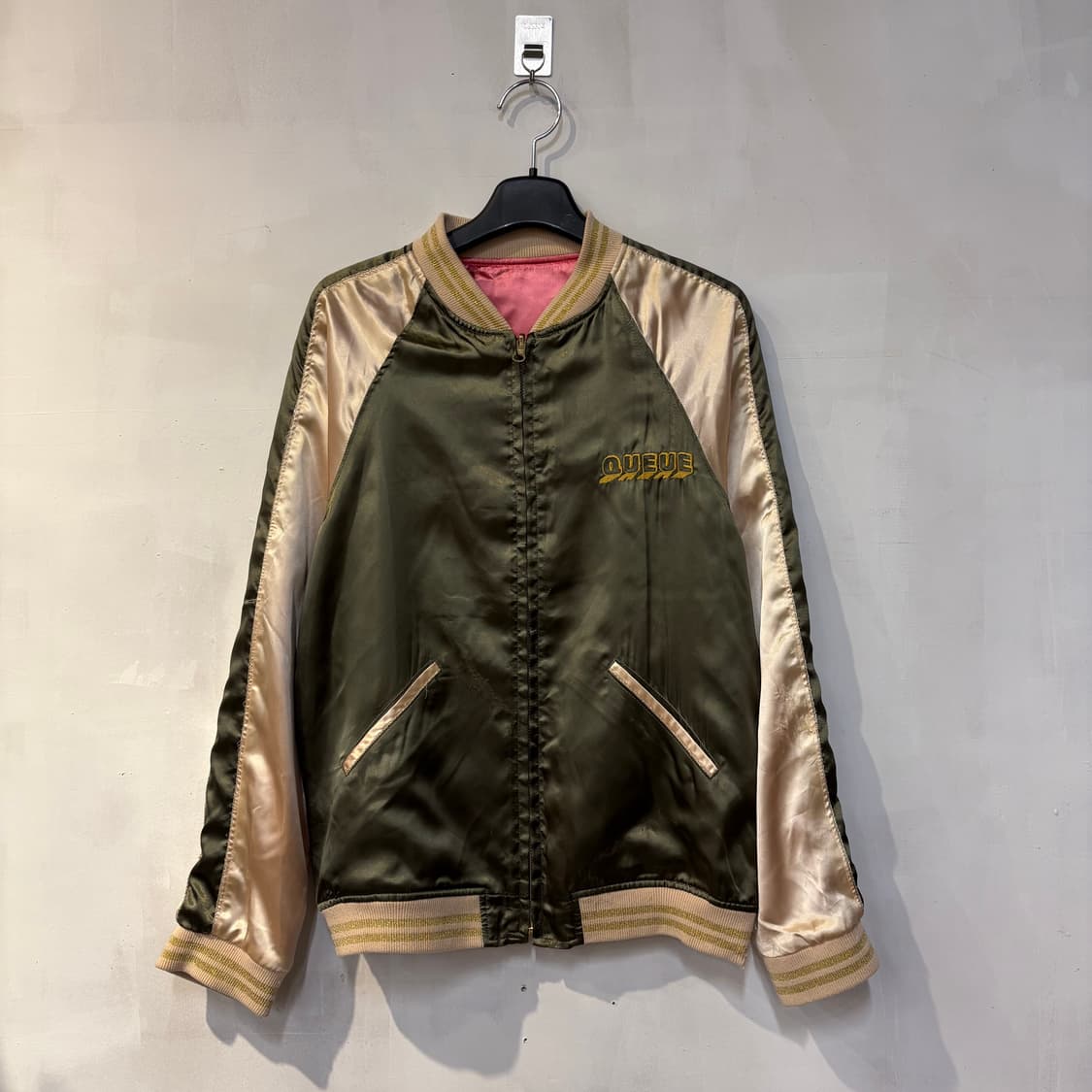 QUEUE 빈티지 블루종 자켓 상품이미지3