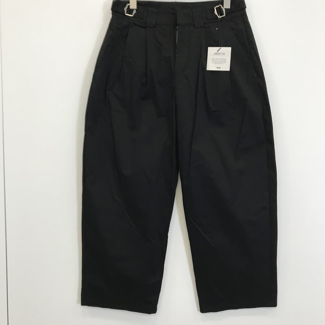 트릴리온 투턱 버클 와이드 치노팬츠 새상품 [XL] 상품이미지1